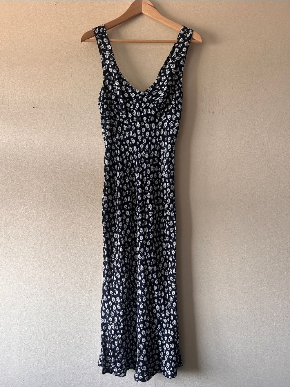 Reformation black Floral Maxi Dress
